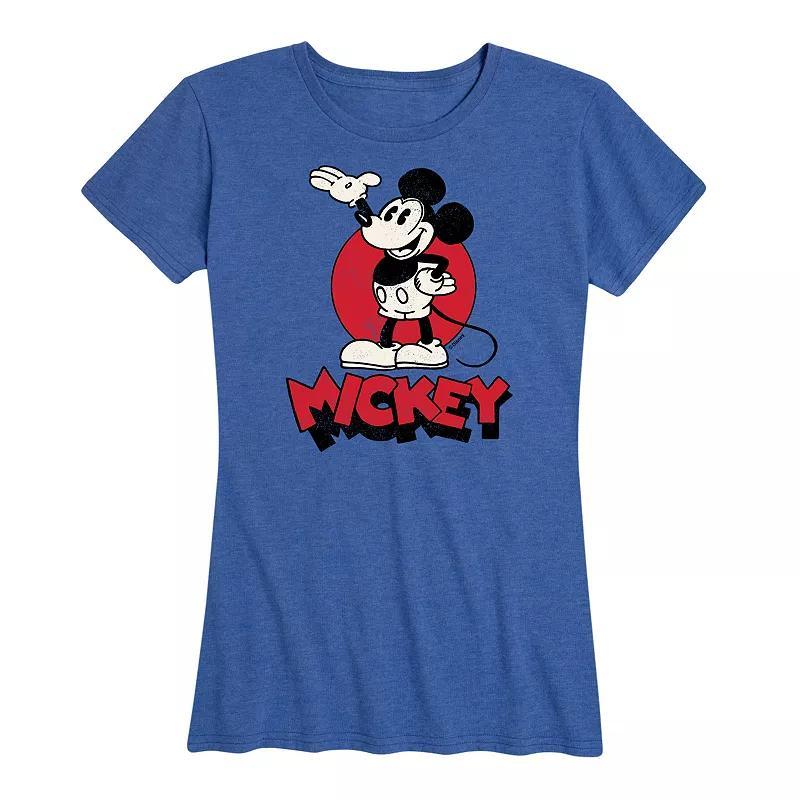 Disneys Mickey Mouse Womens Heritage Graphic Tee Product Image