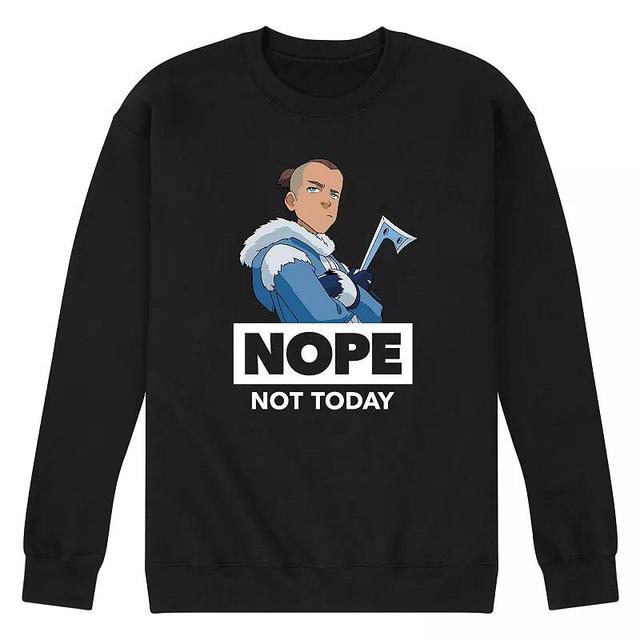 Mens Avatar Sokka Nope Sweatshirt Product Image