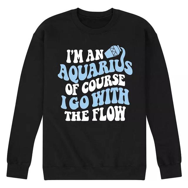 Mens Im An Aquarius Fleece Sweatshirt Product Image