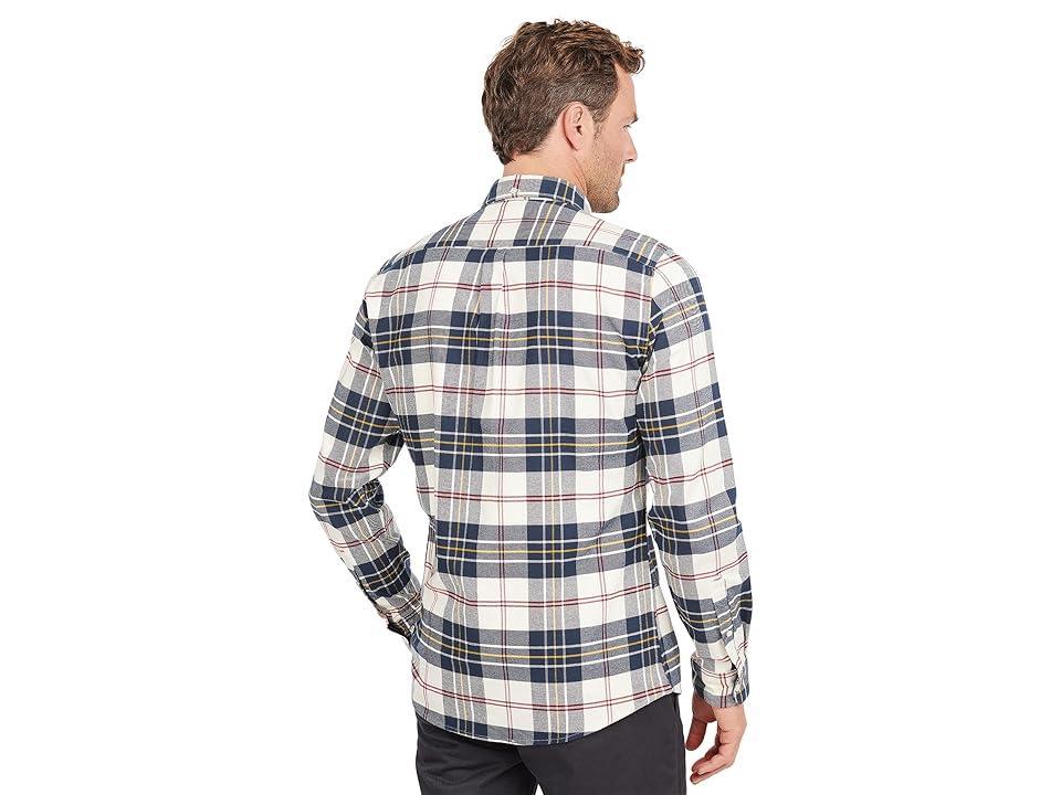 Barbour Barbour Ronan Tailored Check Shirt (Ecru) Men's Clothing Product Image