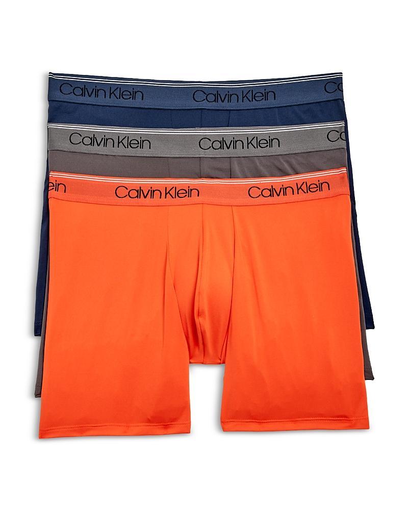 Calvin Klein 3-Pack Low Rise Microfiber Stretch Boxer Briefs Product Image