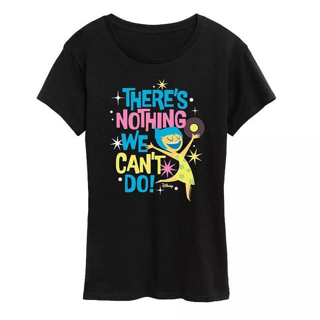 Disney / Pixars Inside Out 2 Joy Womens Nothing We Cant Do Graphic Tee Product Image