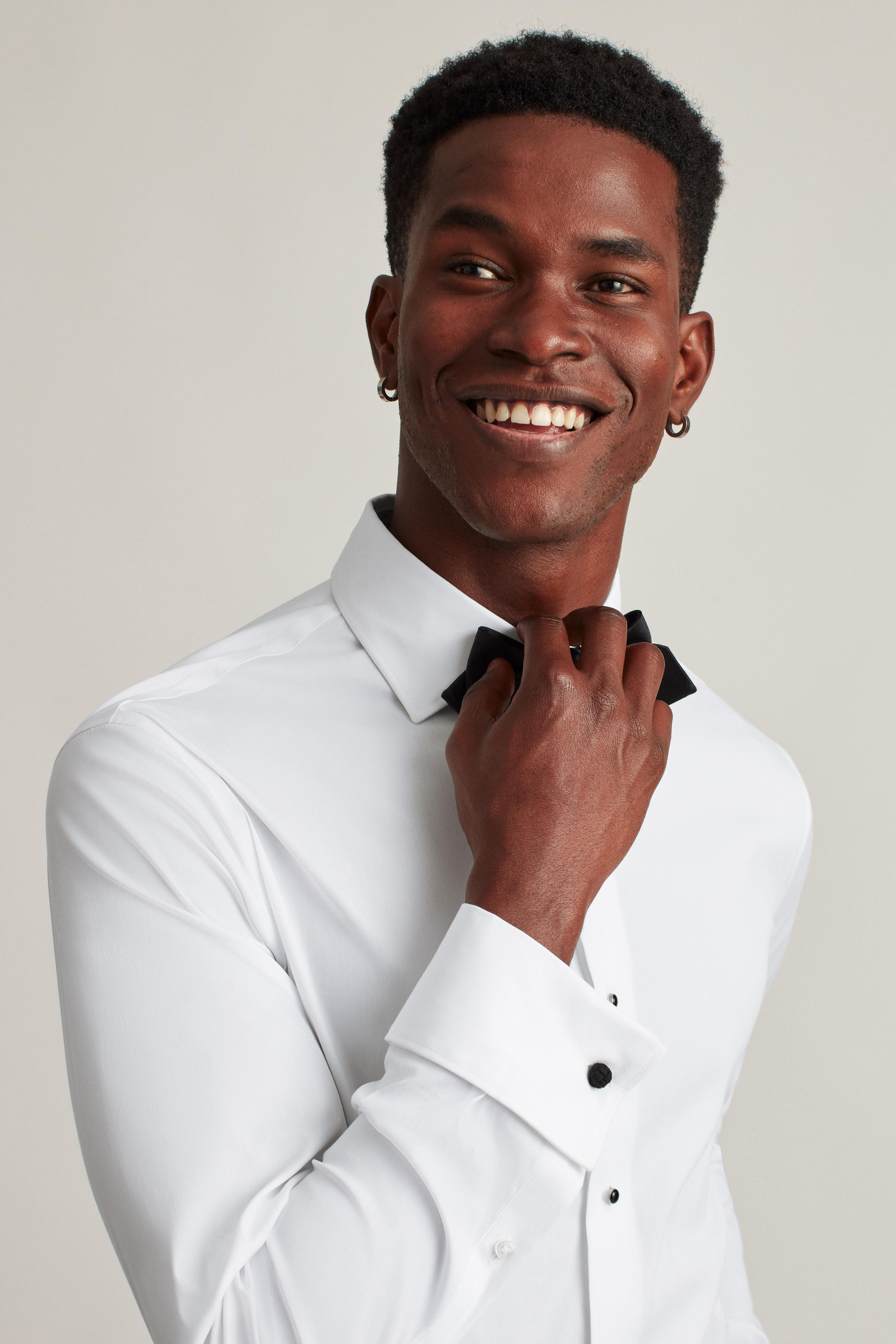 Empire Stretch Tuxedo Shirt Product Image