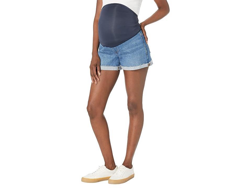 Madewell Maternity High-Rise Denim Shorts in Coeling Wash (Coeling Wash) Women's Shorts Product Image