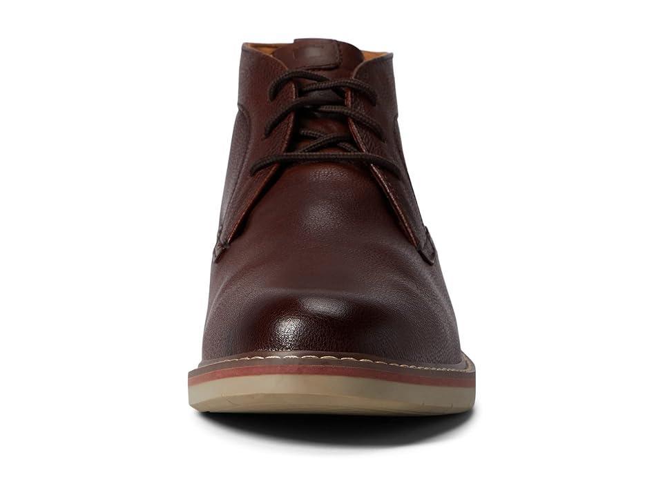 Florsheim Norwalk Plain Toe Chukka Boot (Cognac Milled Leather) Men's Shoes Product Image