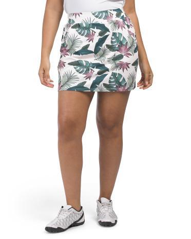 Printed Skort for Women | Polyester/Spandex Product Image