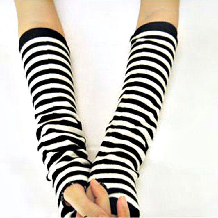 Knit Fingerless Gloves Product Image