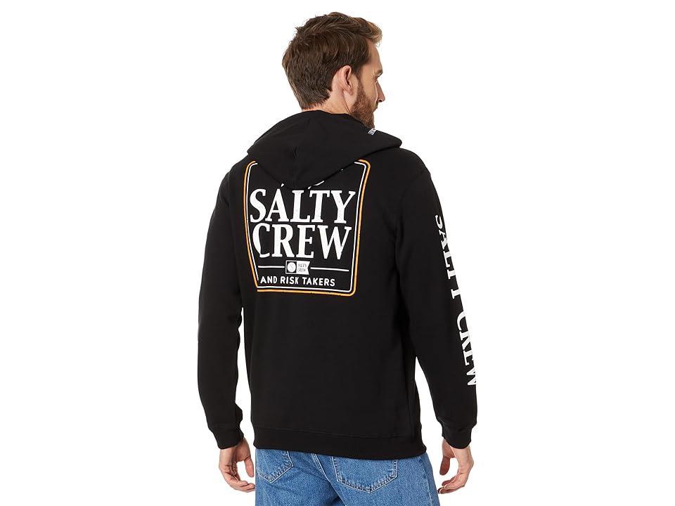 Salty Crew Coaster Full Zip Fleece Hoodie Men's Clothing Product Image