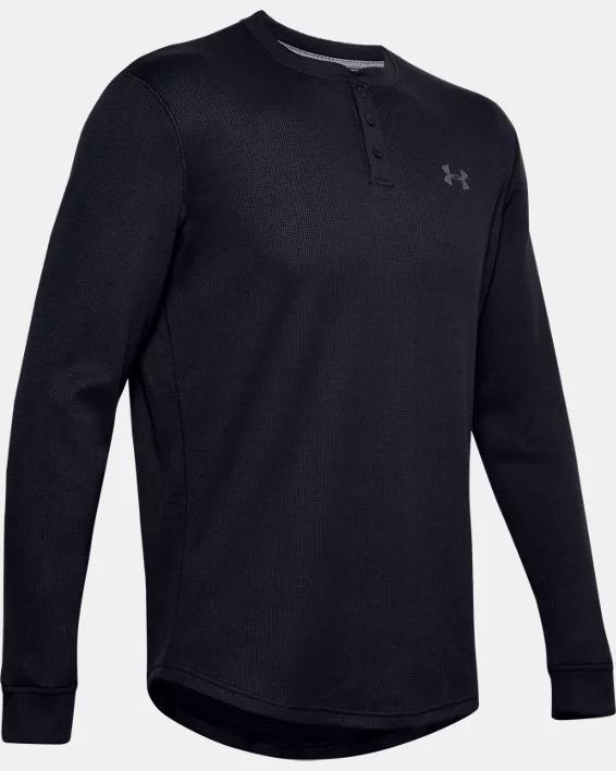 Men's UA Waffle Henley Product Image