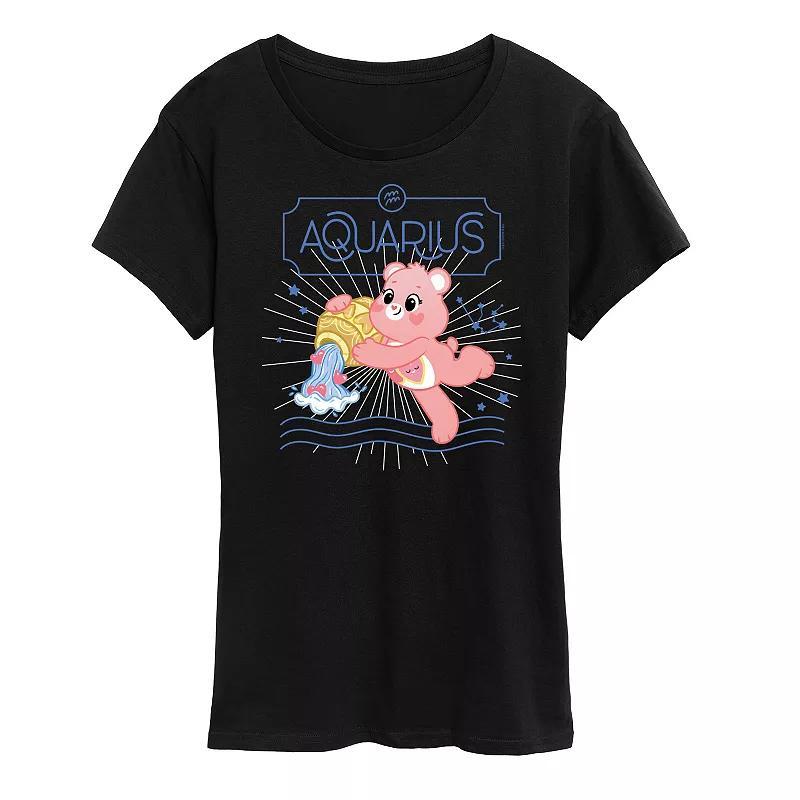 Womens Care Bears Aquarius Graphic Tee, Girls Product Image