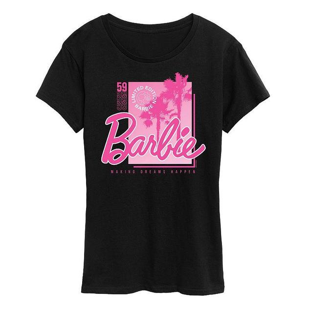 Womens Barbie Pink Core Graphic Tee Product Image