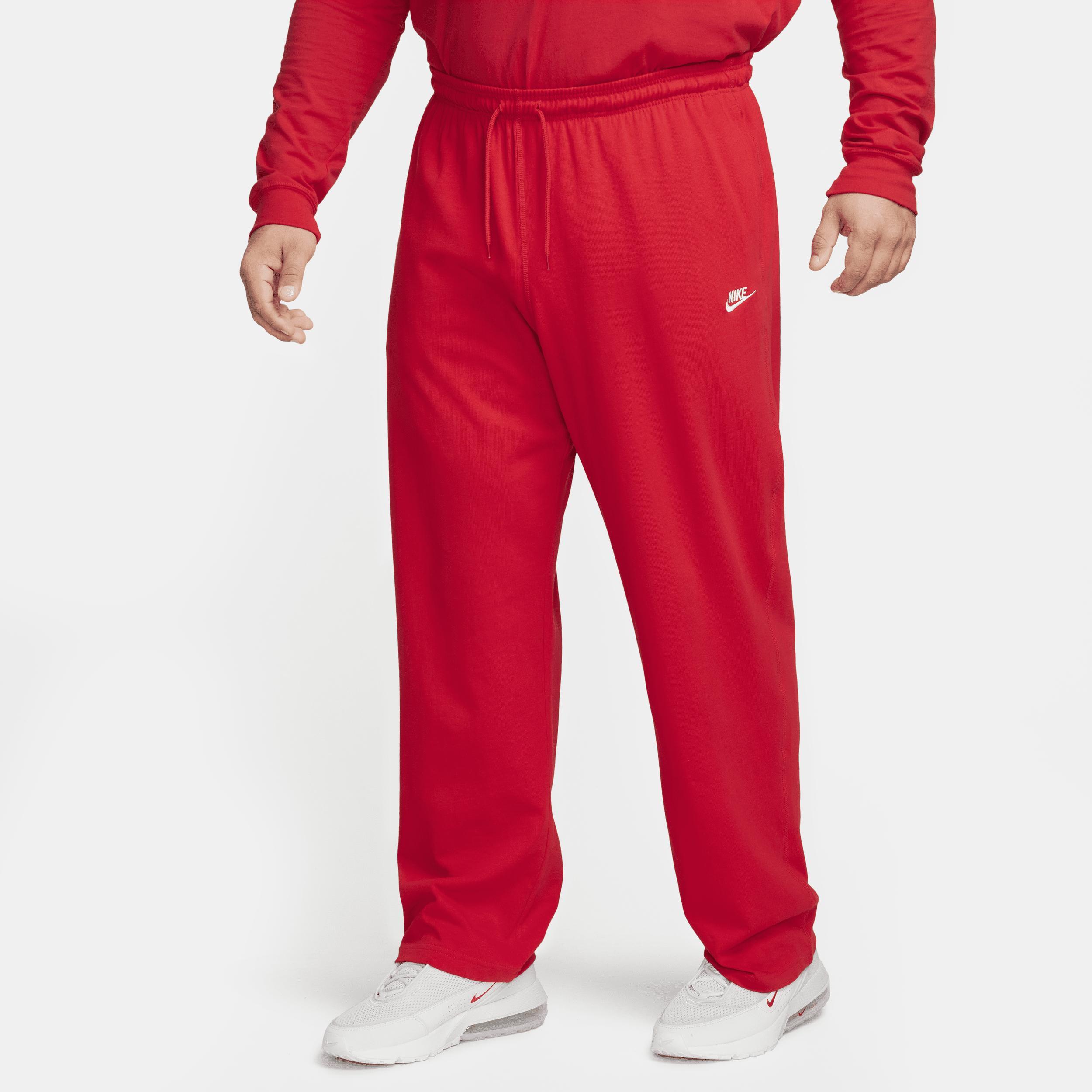 Men's Nike Sportswear Club Knit Open-Hem Pants Product Image