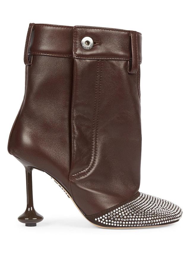 Womens Toy Pants 90MM Leather Booties Product Image