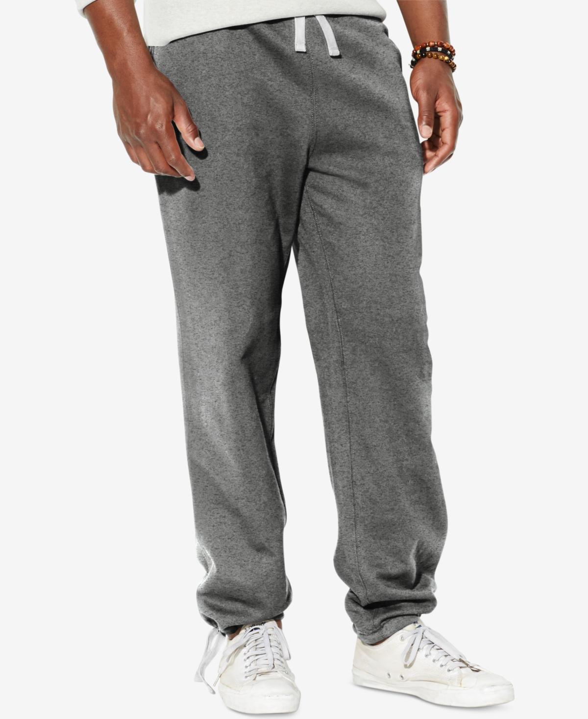 Mens Fleece Drawstring Cuff Sweatpants Product Image