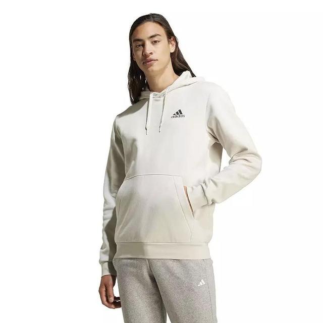 Mens adidas Feel Cozy Pullover Fleece Hoodie Product Image