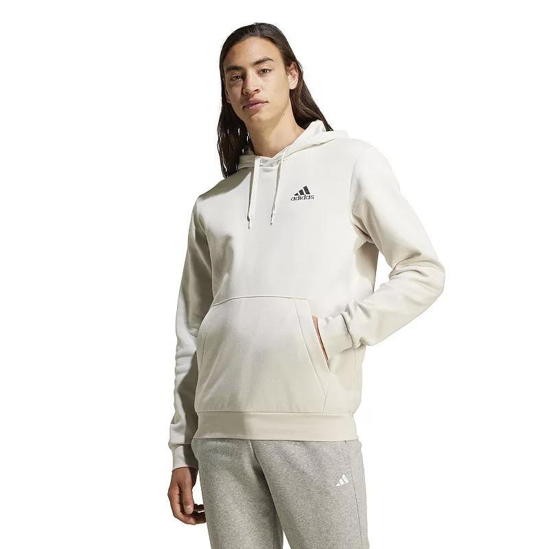 Mens adidas Feel Cozy Pullover Fleece Hoodie Product Image