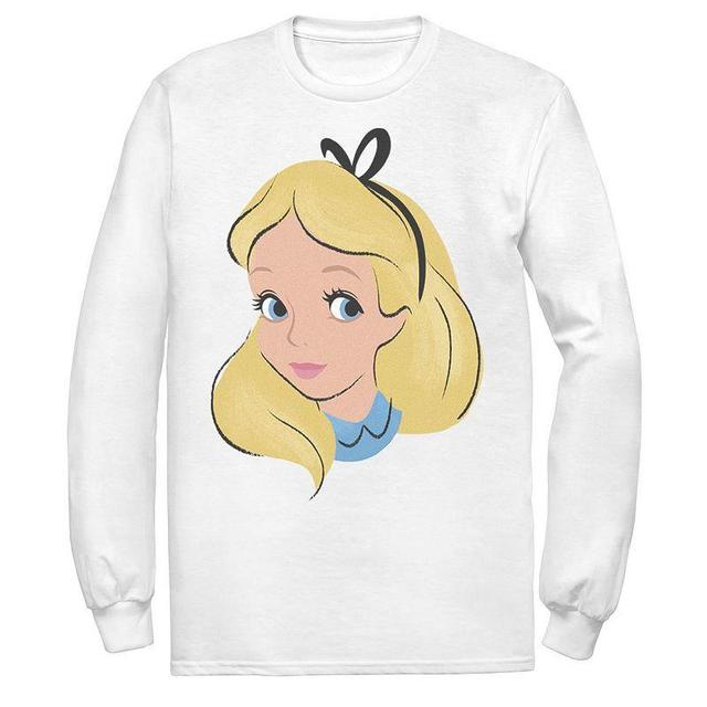 Mens Disney Alice In Wonderland Alice Big Face Tee Product Image