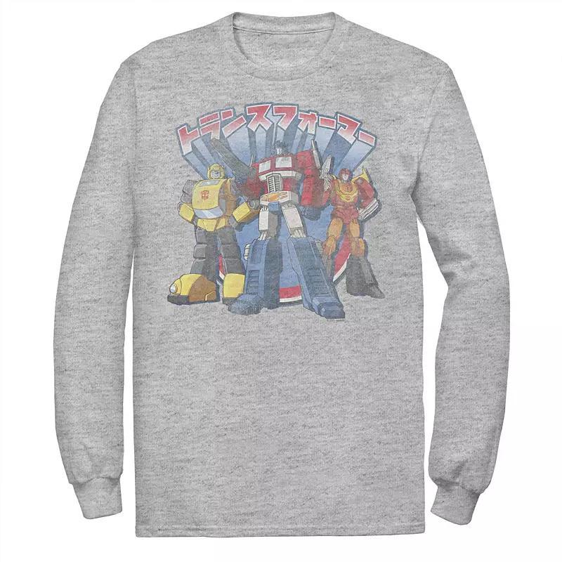 Mens Transformers Generations Kannji Long Sleeve T-shirt Product Image