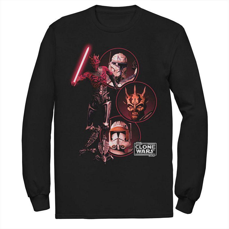 Mens Star Wars: Clone Wars Dark Side Group Shot Tee Product Image