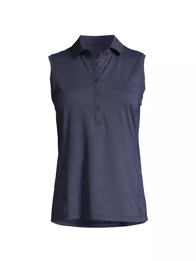 Tae Sleeveless Polo Top Product Image