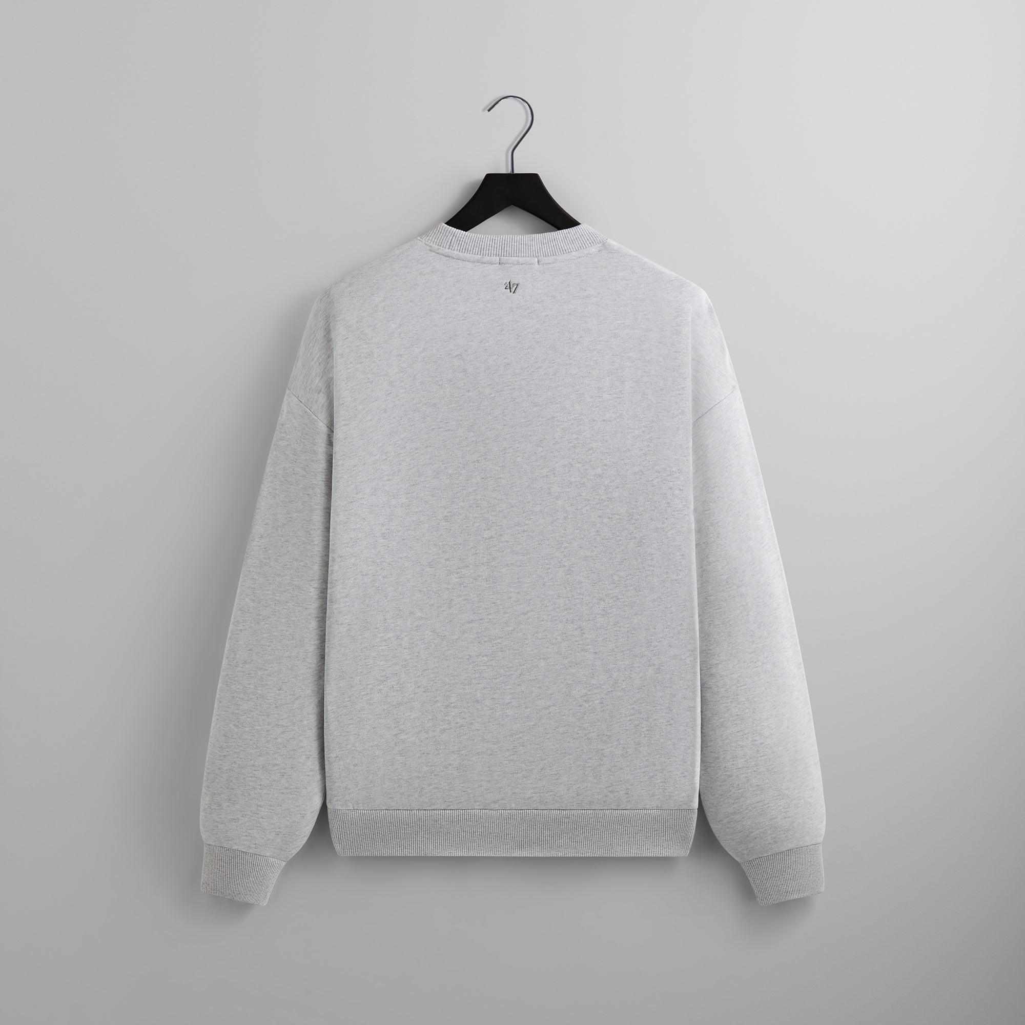 Kith & '47 for the NFL: Raiders Nelson Crewneck - Light Heather Grey Male Product Image