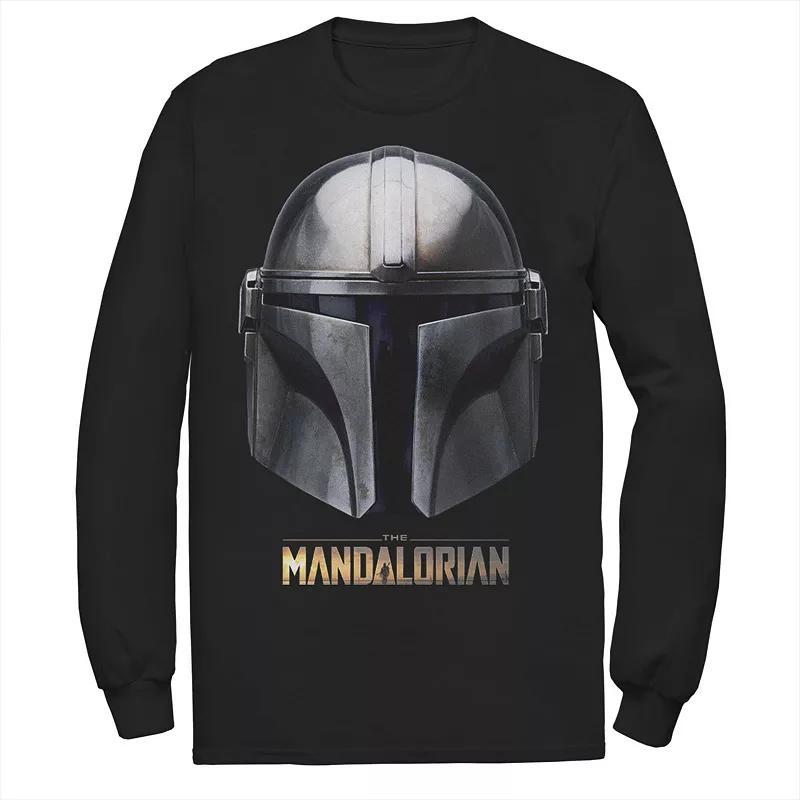 Mens Star Wars The Mandalorian Helmet Tee Product Image