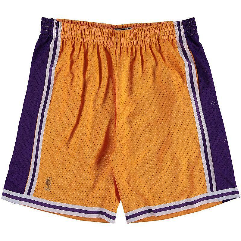 Mens Mitchell & Ness Los Angeles Lakers Big & Tall Hardwood Classics Swingman Shorts Product Image