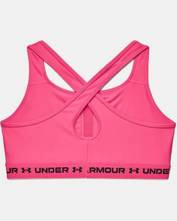 Womens Armour Mid Crossback Sports Bra Product Image