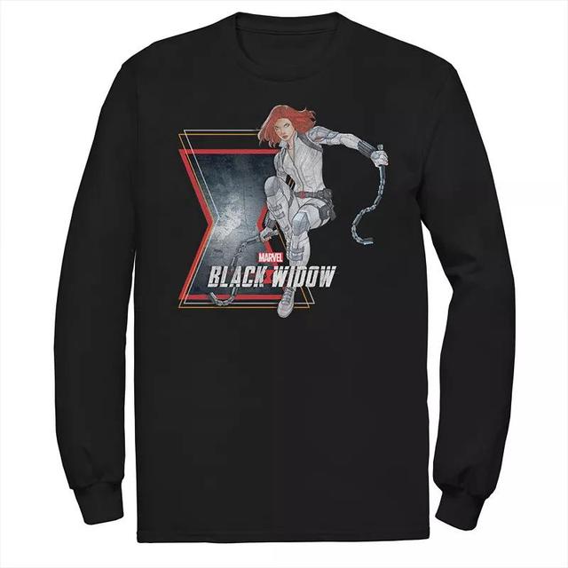 Mens Marvel Widow Action Pose Tee Product Image