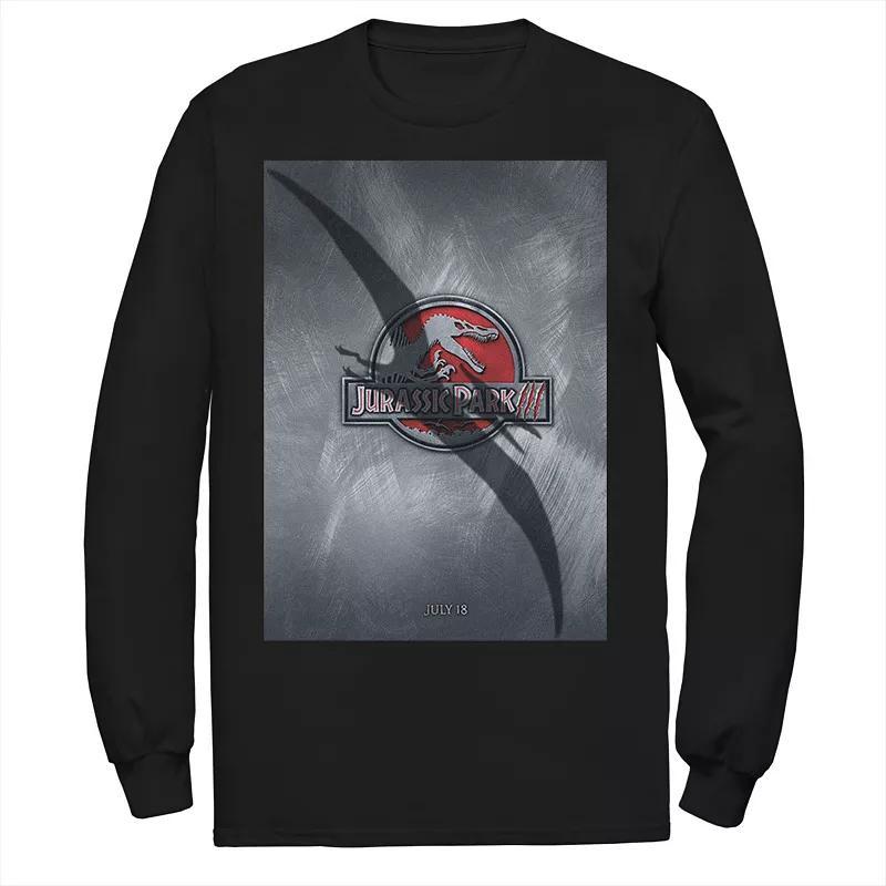 Mens Jurassic Park 3 Movie Poster Pterodactyl Tee Product Image