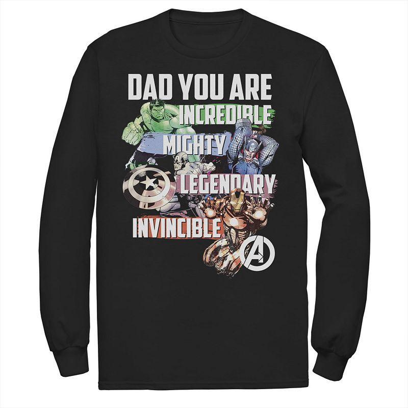 Mens Marvel Avengers Dad You Are Incredible Tee Product Image