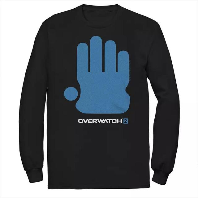 Big & Tall Overwatch 2 Winston Hand Icon Long Sleeve Graphic Tee, Mens Product Image