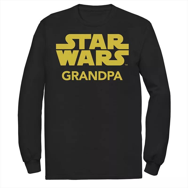 Mens Star Wars Grandpa Classic Title Logo Tee Product Image