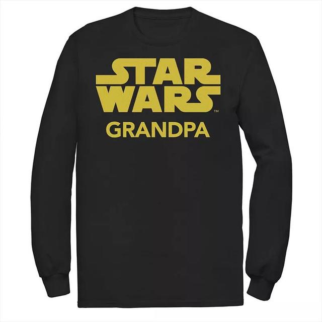 Mens Star Wars Grandpa Classic Title Logo Tee Product Image