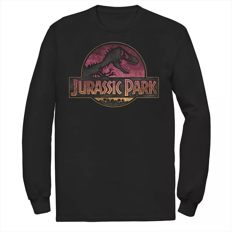 Mens Jurassic World Gyrospheres Tour Park Poster Tee Product Image