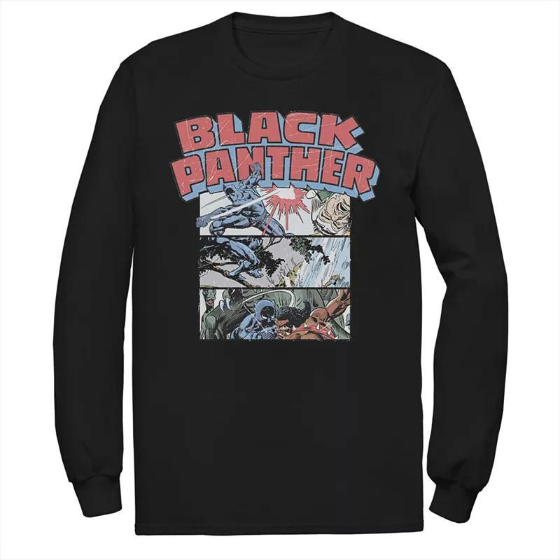 Mens Marvel Panther Collage Tee Product Image