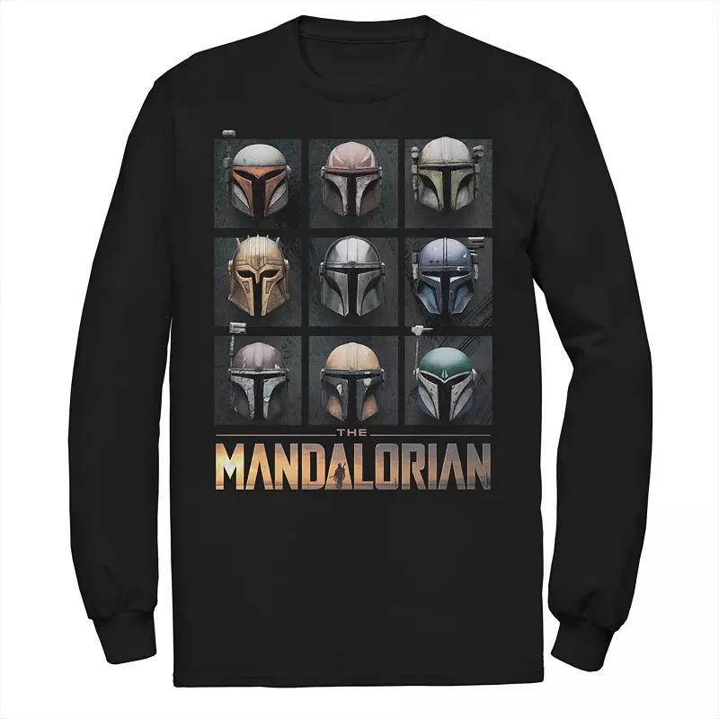 Mens Star Wars The Mandalorian Helmet Box Up Tee Product Image