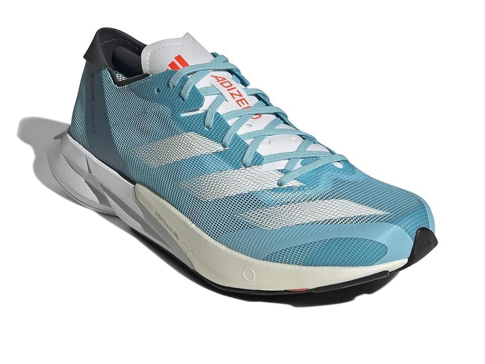 adidas Running Adizero Adios 8 (Light Aqua/White/Magic Grey Metallic) Women's Shoes Product Image