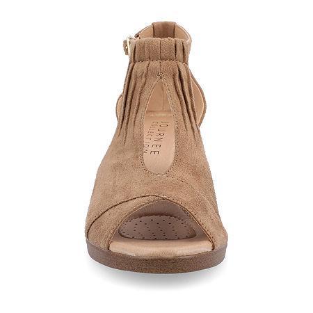 Journee Collection Kedzie Womens Wedges Grey Product Image