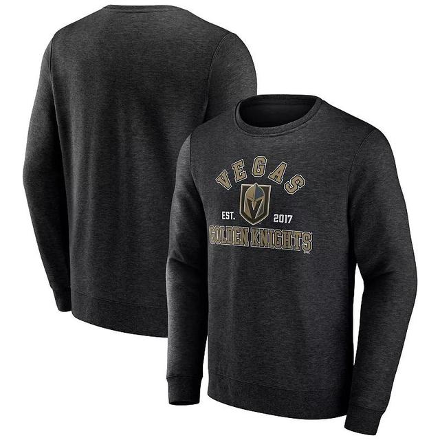 Mens Fanatics Branded Black Vegas Golden Knights Classic Arch Pullover Sweatshirt Product Image