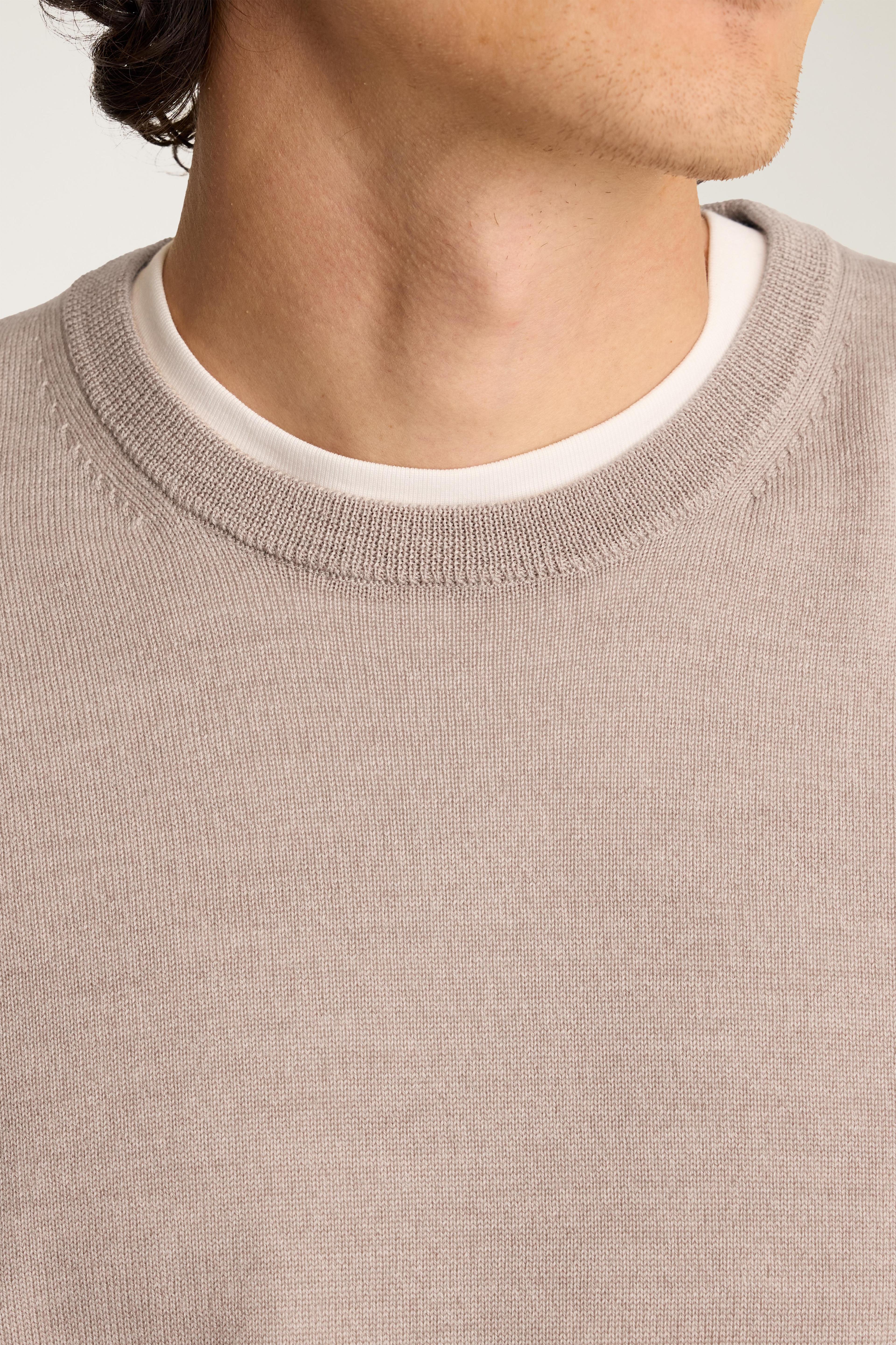 Washable Merino Crew Neck Sweater Product Image