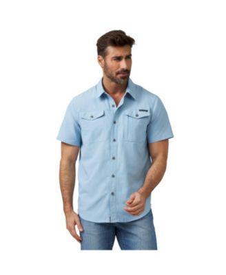 Free Country Mens Expedition Nylon Rip-Stop Short Sleeve Shirt Product Image