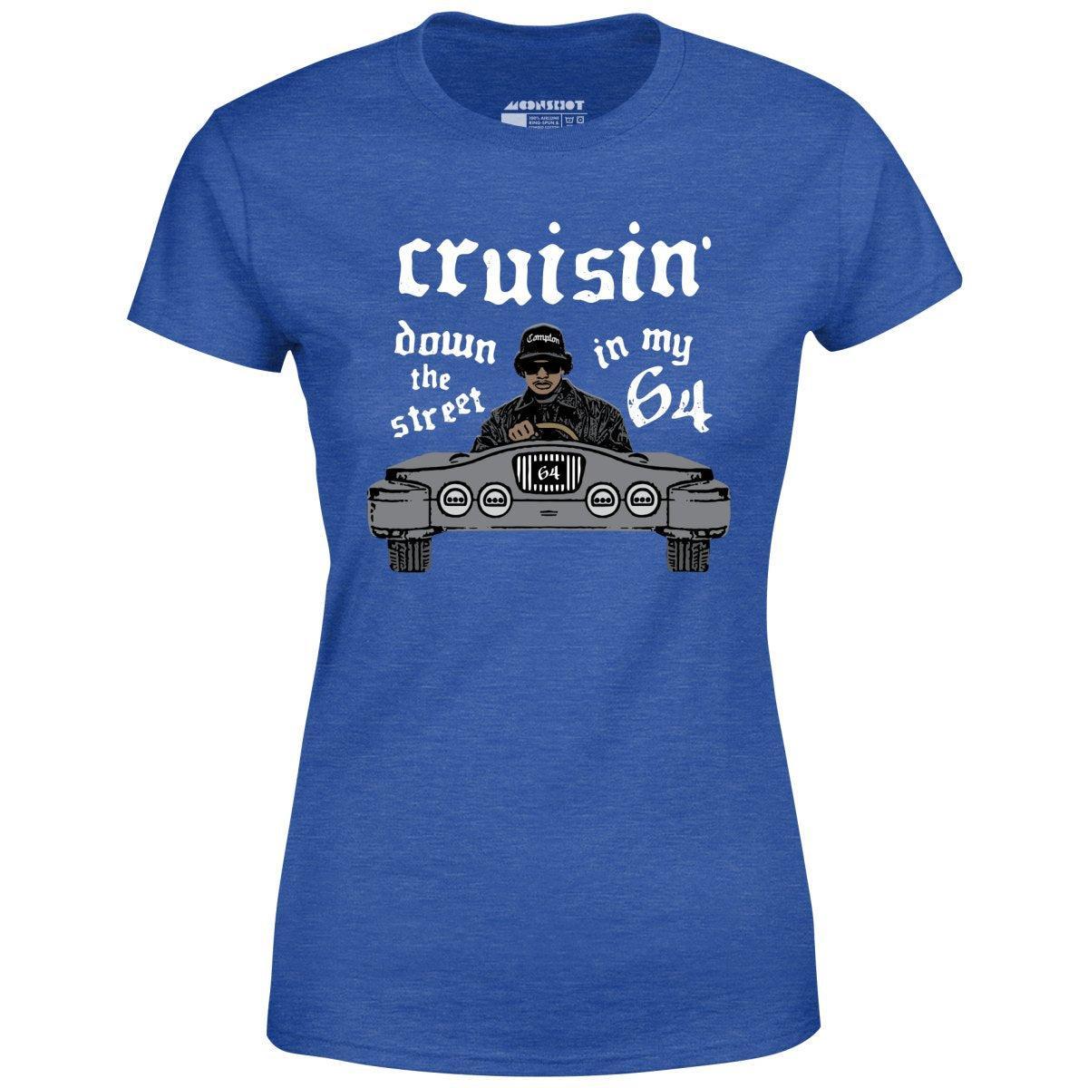 Cruisin' Down the Street in My 64 - Women's T-Shirt Heather Red  Product Image