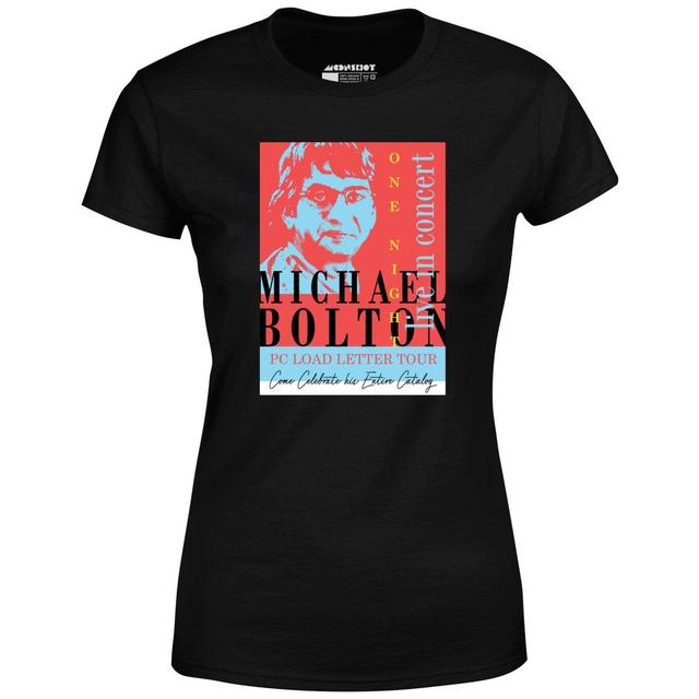 Michael Bolton in Concert Office Space - Women's T-Shirt Female Product Image