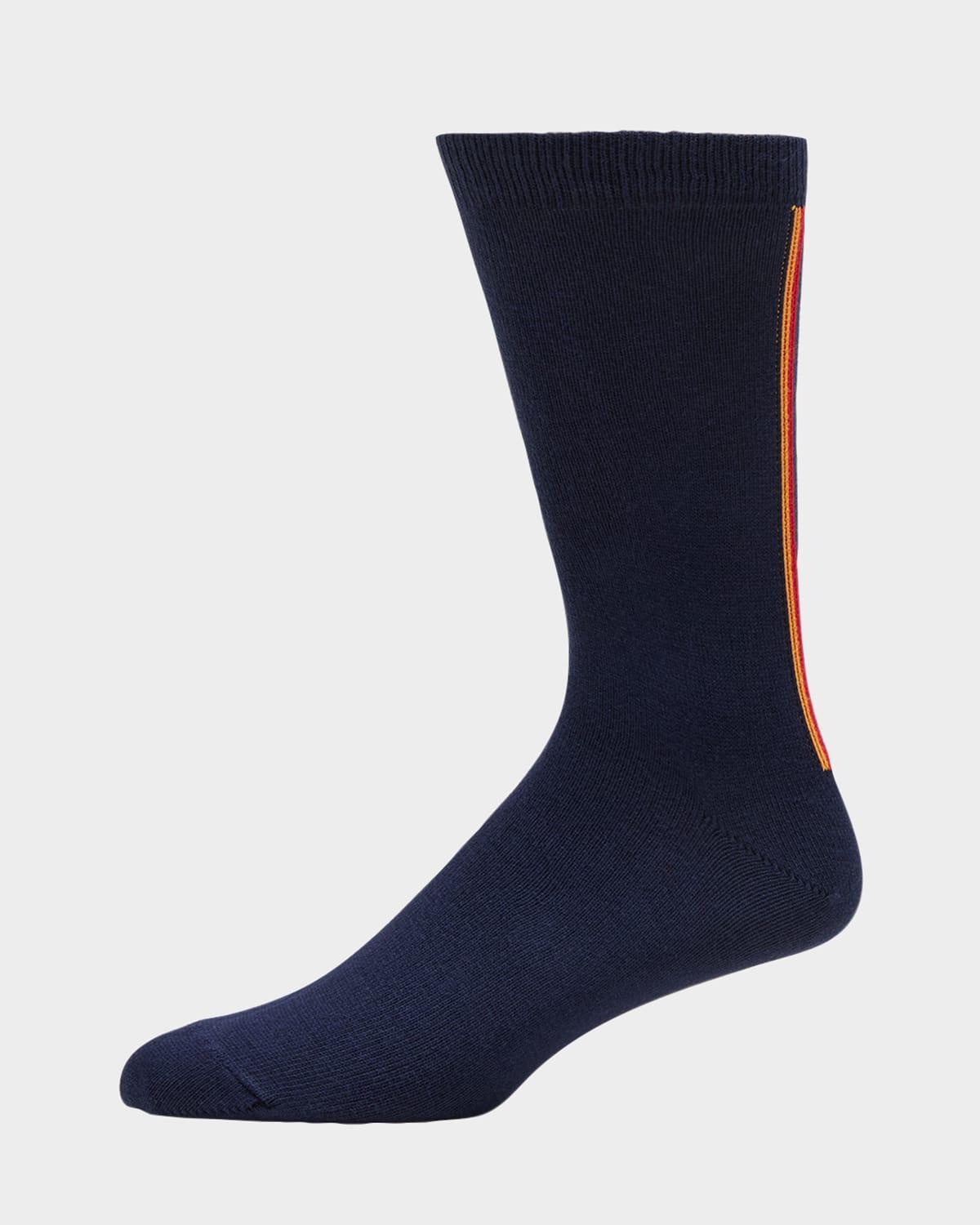 Mens Artist Stripe Crew Socks Product Image