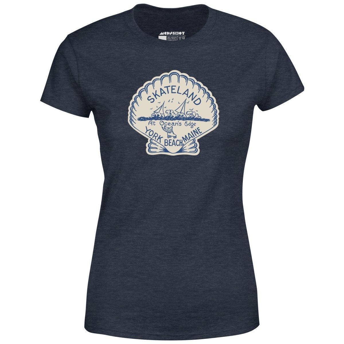 Skateland - York Beach, ME - Vintage Roller Rink - Women's T-Shirt Female Product Image