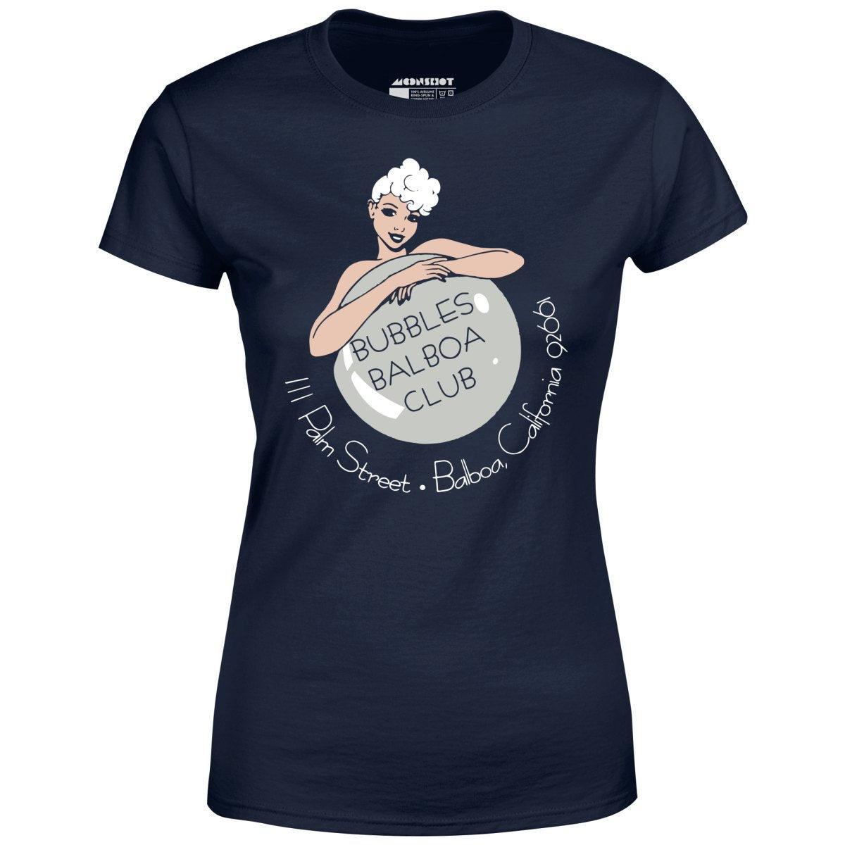 Bubbles Balboa Club - Newport Beach, CA - Vintage Restaurant - Women's T-Shirt Female Product Image