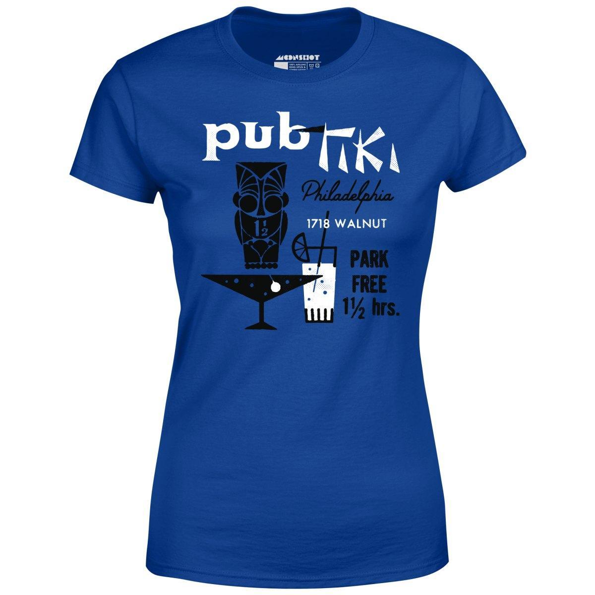 Pub Tiki - Philadelphia, PA - Vintage Tiki Bar - Women's T-Shirt Female Product Image