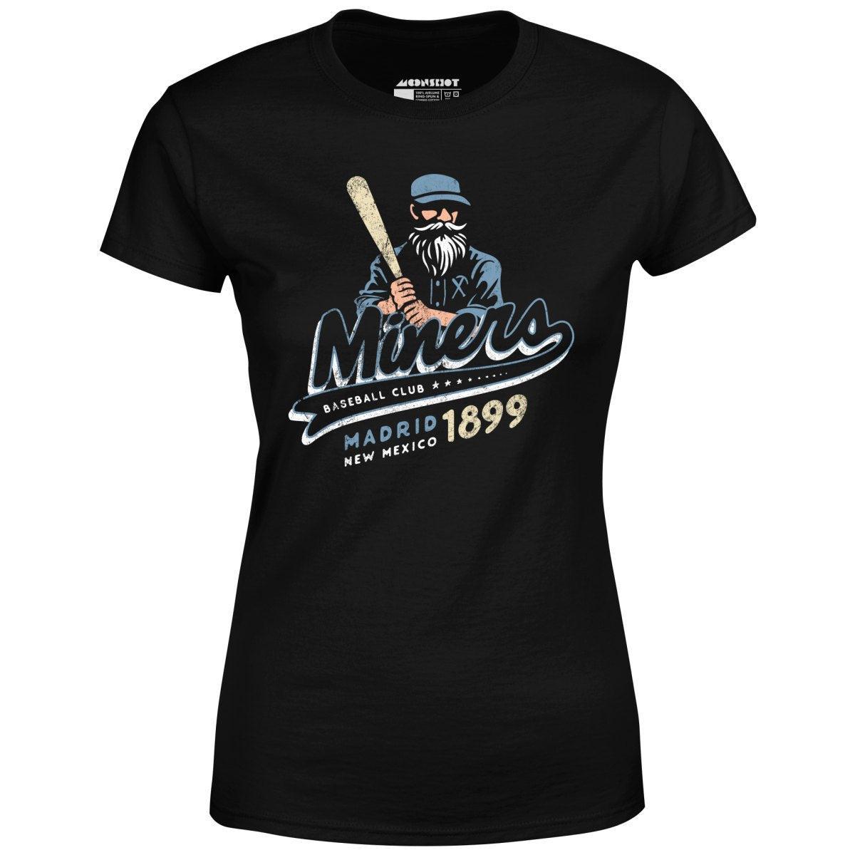 Madrid Miners - New Mexico - Vintage Defunct Baseball Teams - Women's T-Shirt Female Product Image