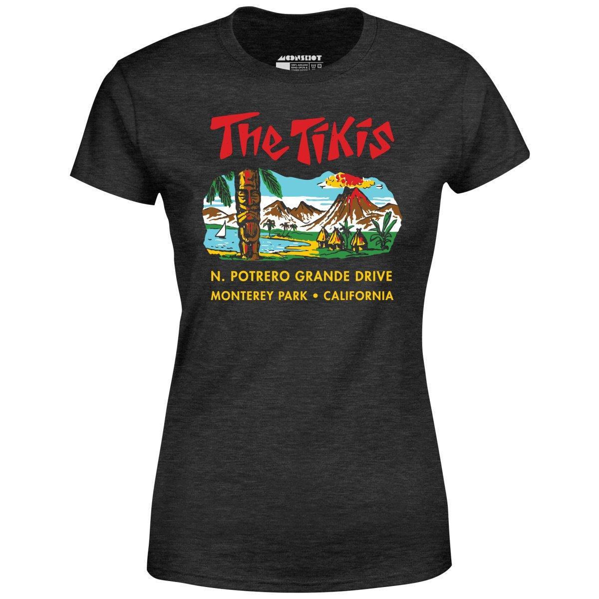 The Tikis - Monterey Park CA - Vintage Tiki Bar - Women's T-Shirt Female Product Image